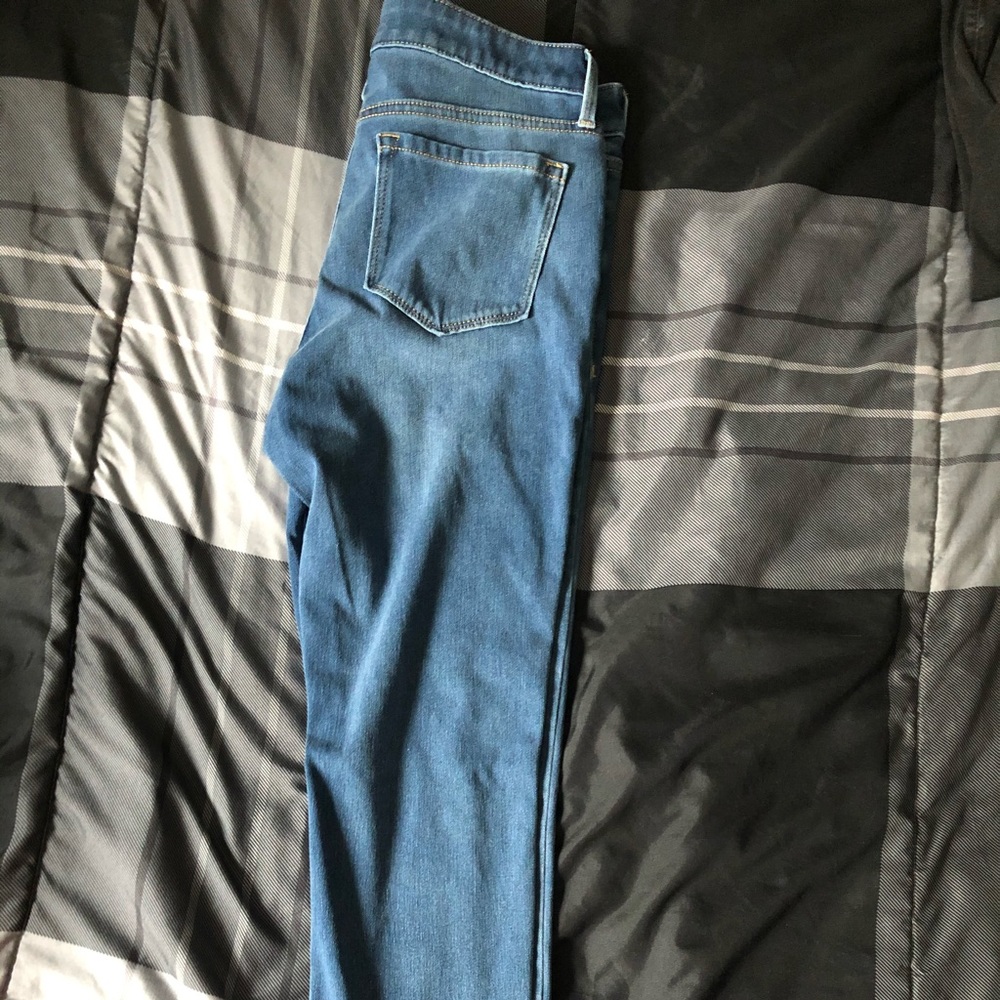Lady navy jegging jeans